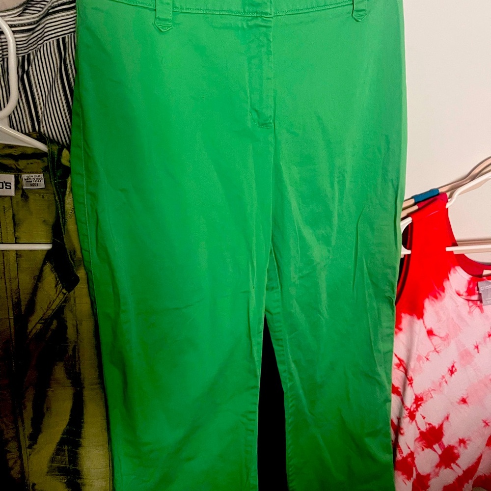 Vibrant Green Pants